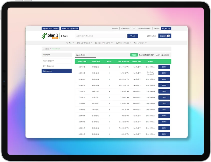 Plan 1 Orbis Şablonu