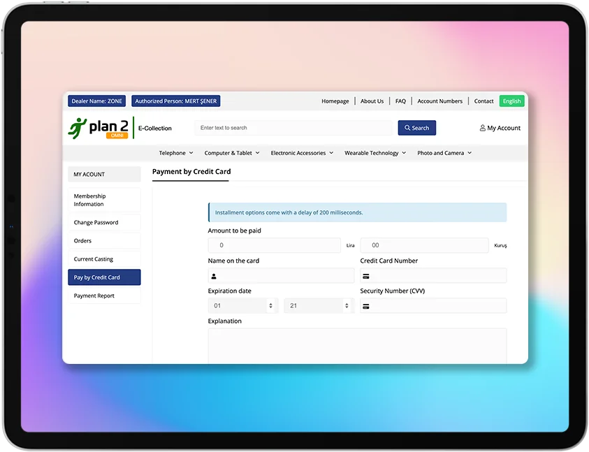 Credit Card Payments