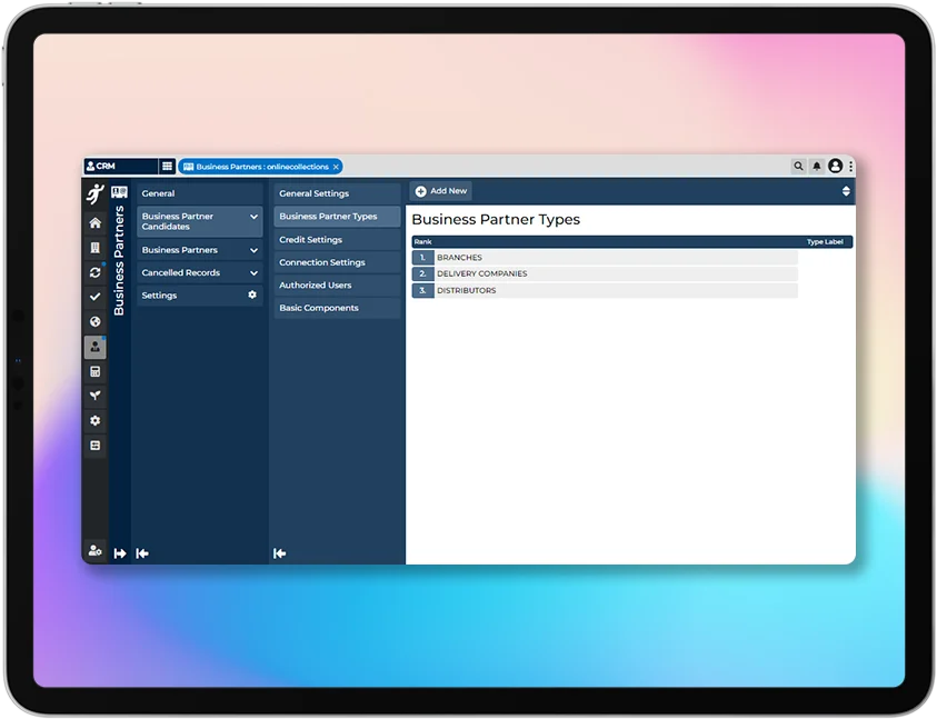 Business Partner Types