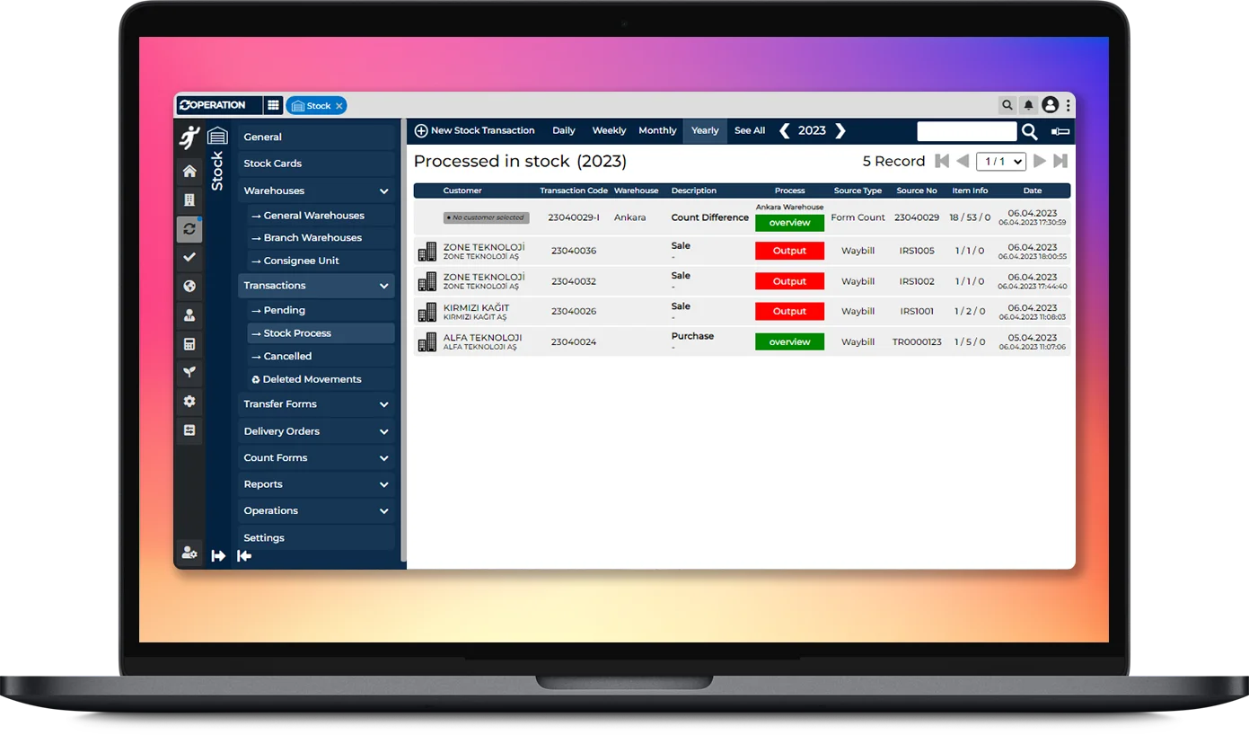 Form and Report Tracking