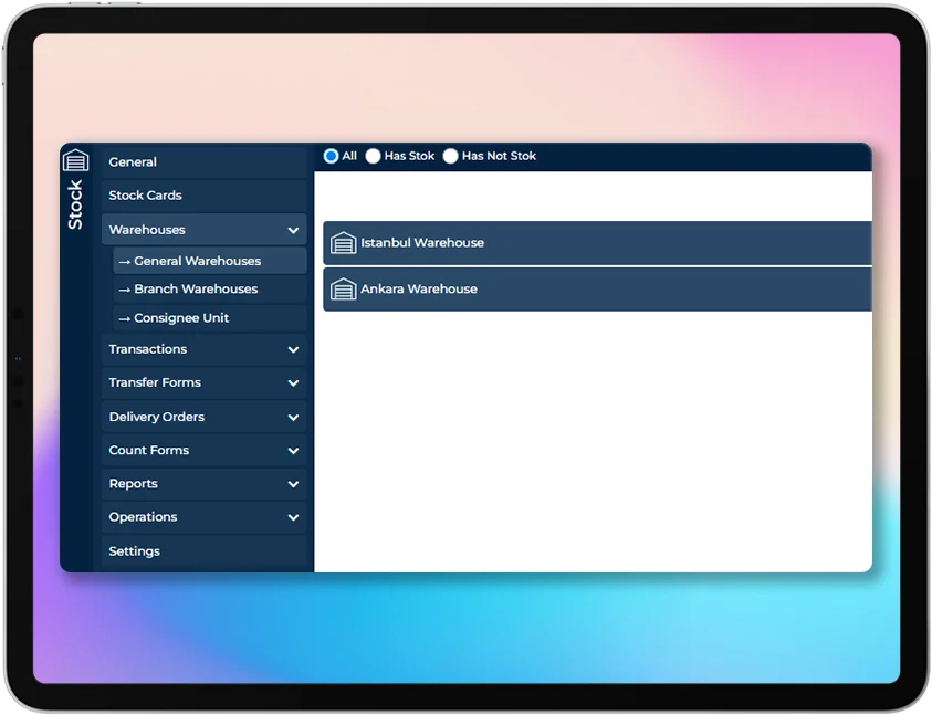Multiple Warehouse Management