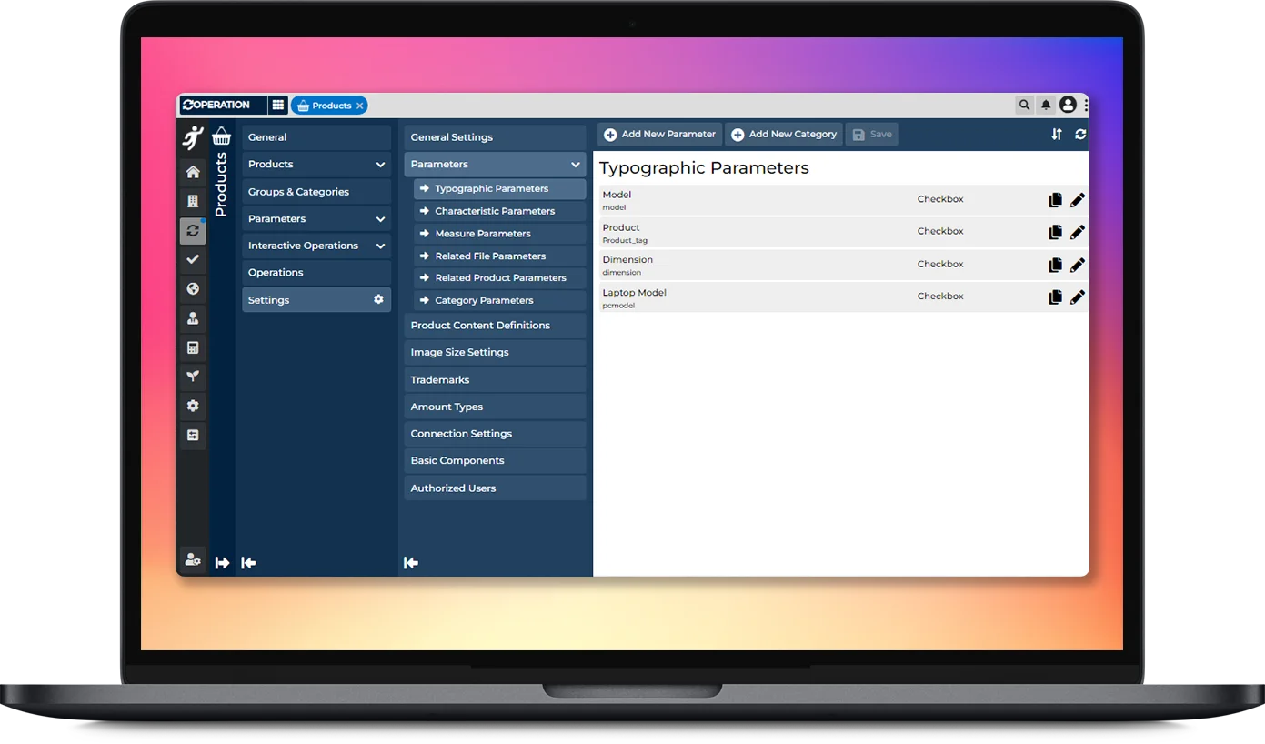 Parameter Management