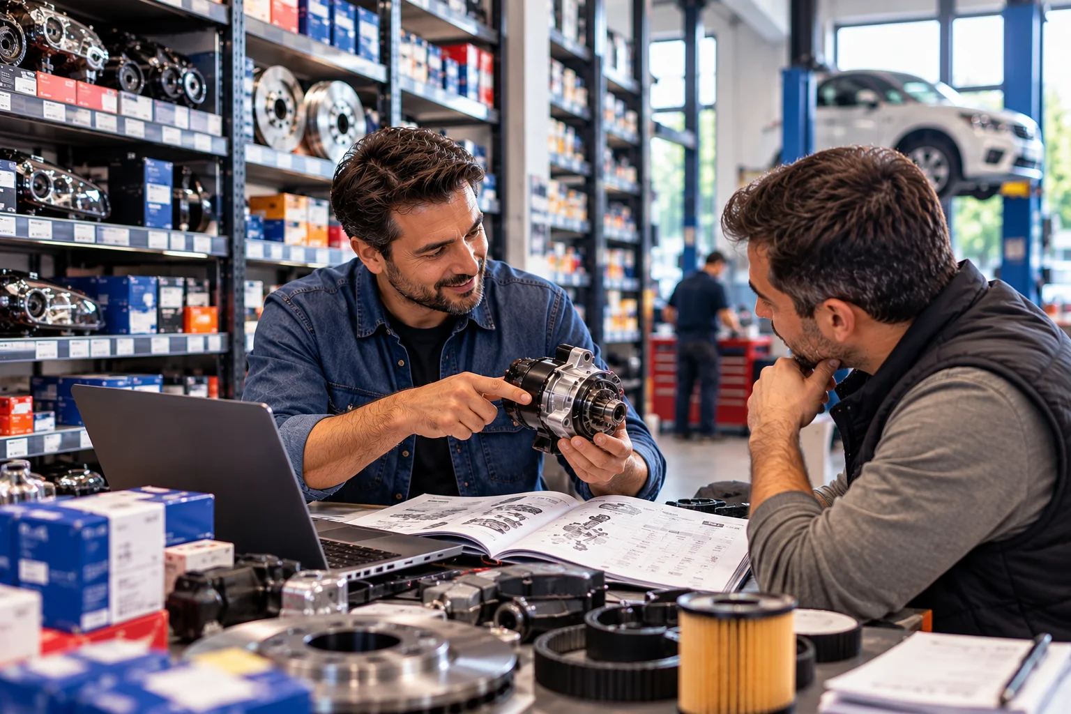 Dealer Management in the Spare Parts Sector: Solutions to Catalog and Inventory Problems